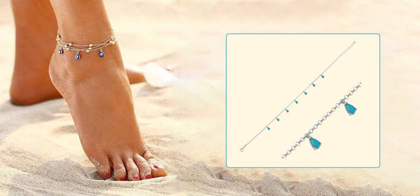 Find Unique Turkish Sterling Silver Anklets for a Distinctive Flair - Zehrai